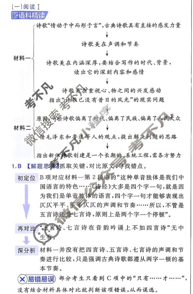 [金考卷·百校联盟]2026届8省名师联合命制高考预测卷(八)8语文答案