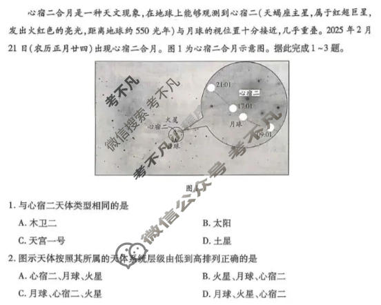 [天一大联考]河南省2025-2026学年高一年级阶段性诊断地理试题