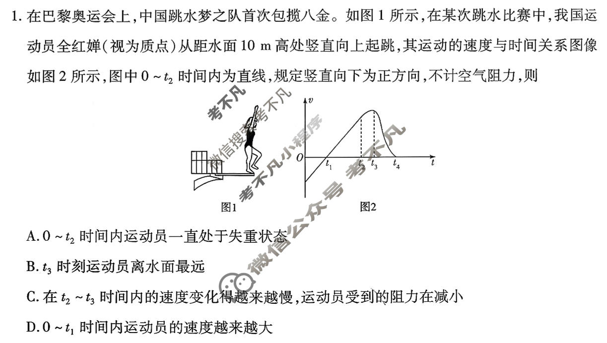 [天一大联考]湖南省2026届高三12月联考物理试题