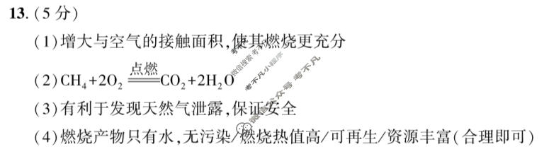 [2026年名校之约]中考导向总复习模拟样卷(四)4化学答案