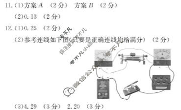 阜阳市金太阳2025-2026学年度高三教学质量监测试卷(1.28)物理答案