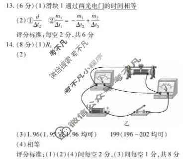 潍坊市2025-2026学年上学期高考模拟考试(2月)物理答案