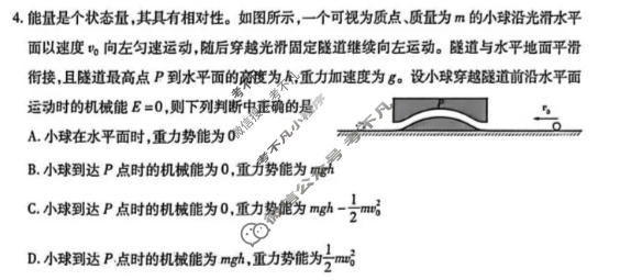 [天一大联考]安徽省2025-2026学年高三3月联考(二)物理试题