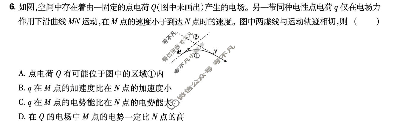 高考必刷卷 2026高三临考冲刺卷(卷2)物理试题