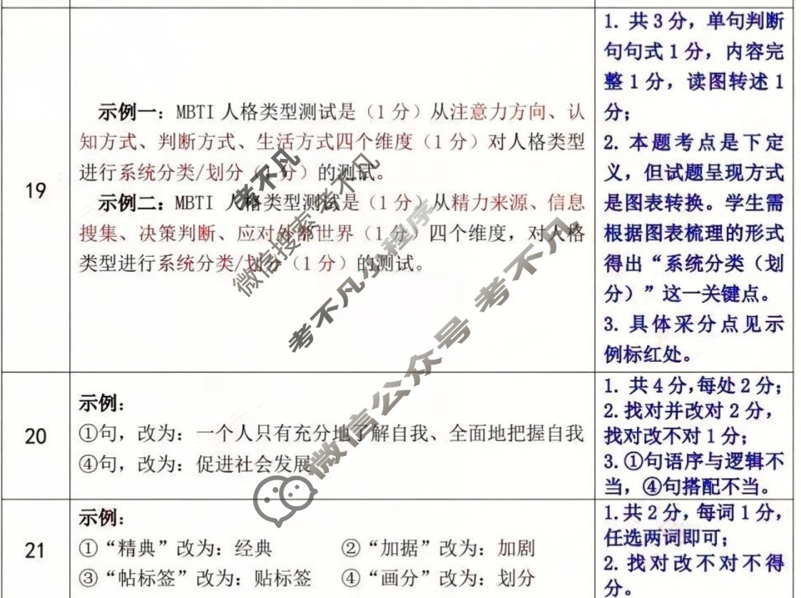 呼和浩特市2026年高三年级第一次模拟考试(3月)语文答案