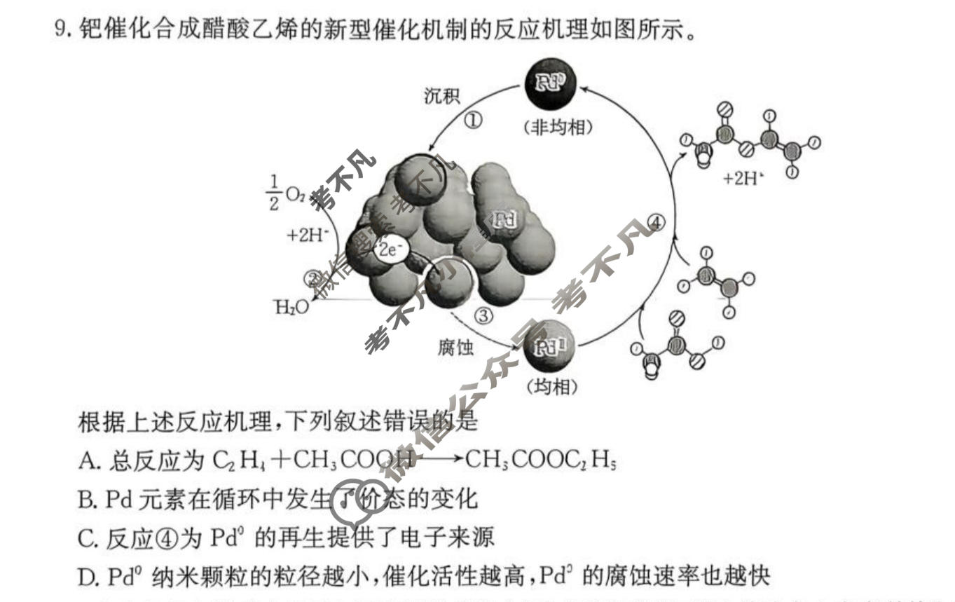 河南省金太阳2025-2026学年高三年级考试3月联考(HEN)化学试题