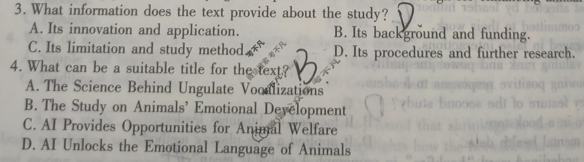 [衡水金卷先享题]2025-2026高三二轮复习专题卷/英语(四)4试题