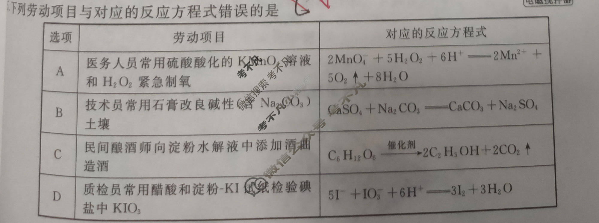 [衡水金卷先享题]2025-2026高三二轮复习专题卷/化学(二十三)23试题