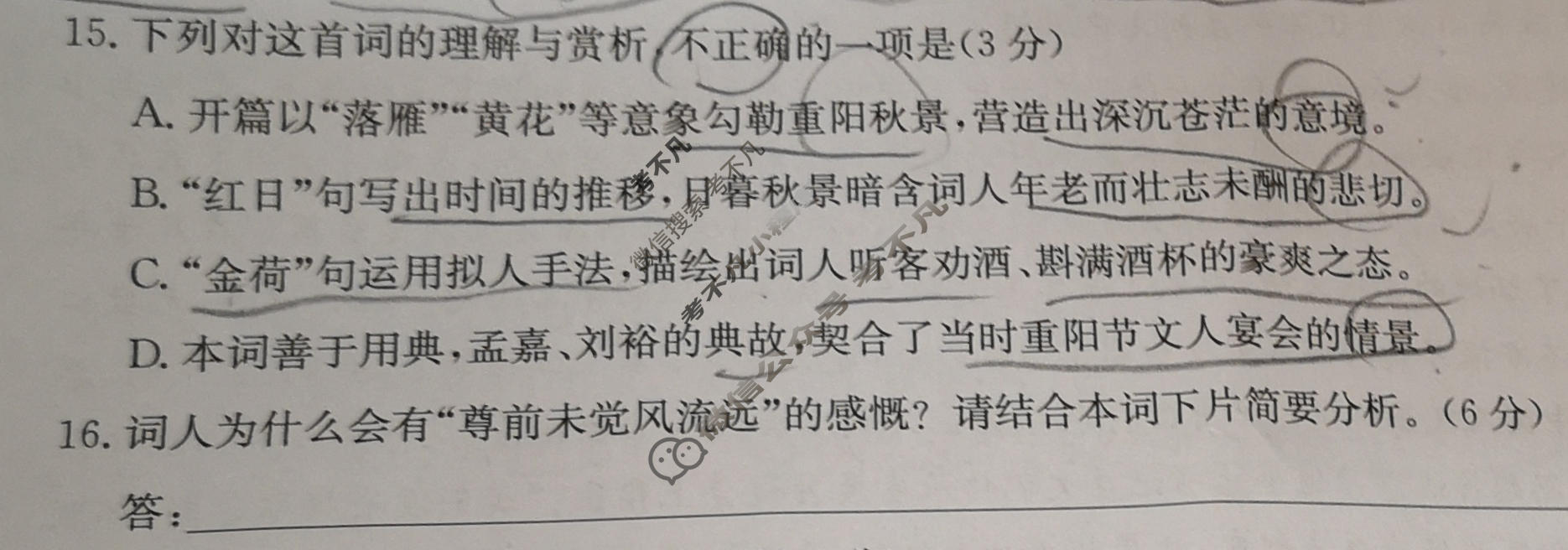 [九师联盟]2026届高三3月30日质量检测语文试题