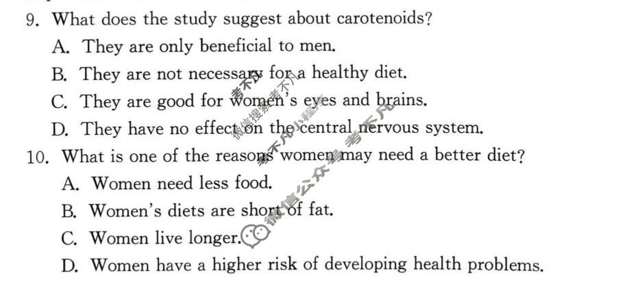 2026年普通高中学业水平合格性考试信息卷(模拟三)英语试题