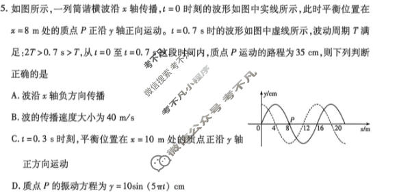 [天一大联考]河南省2025-2026学年下学期高三4月联考(HN202604)物理试题