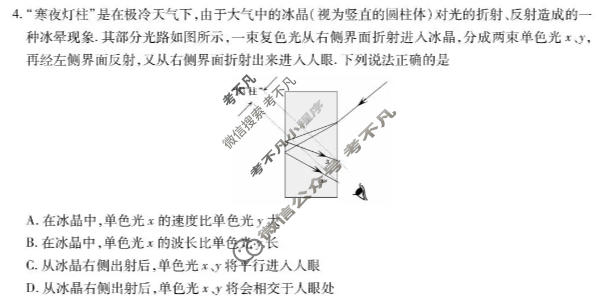 湛江市2026年普通高考测试(二)物理试题