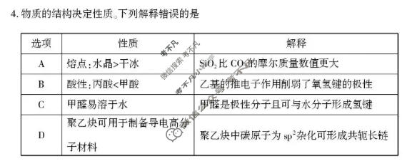 河南省2025-2026学年下学期高三适应性模拟测试卷(二)2化学试题