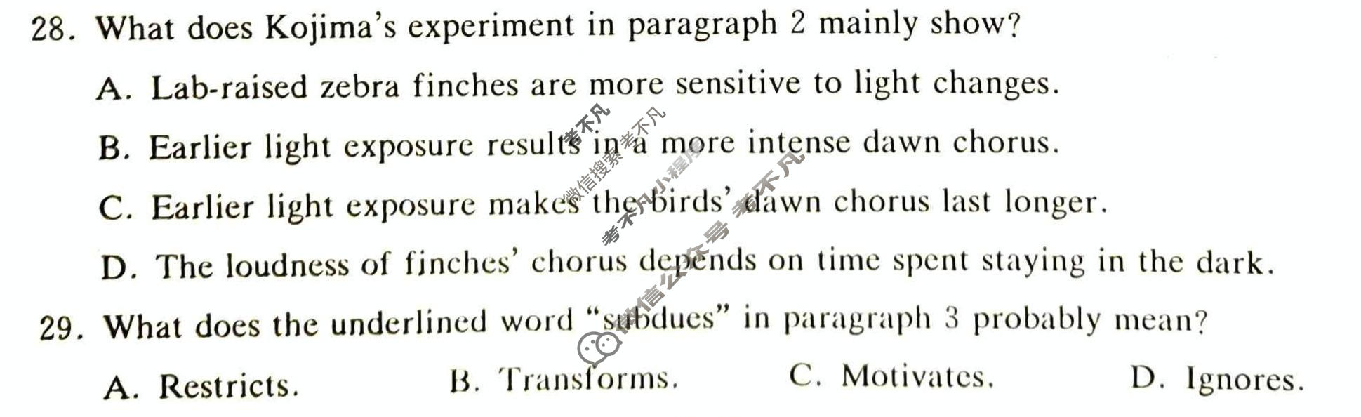 [炎德英才大联考]长郡中学2026年高二4月联考(L4)英语试题