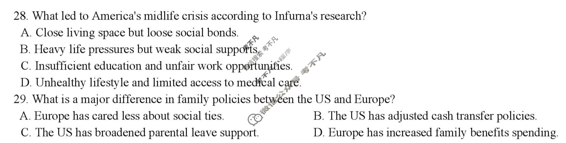 浙江省高考科目考试绍兴市适应性试卷(2026.04)英语试题