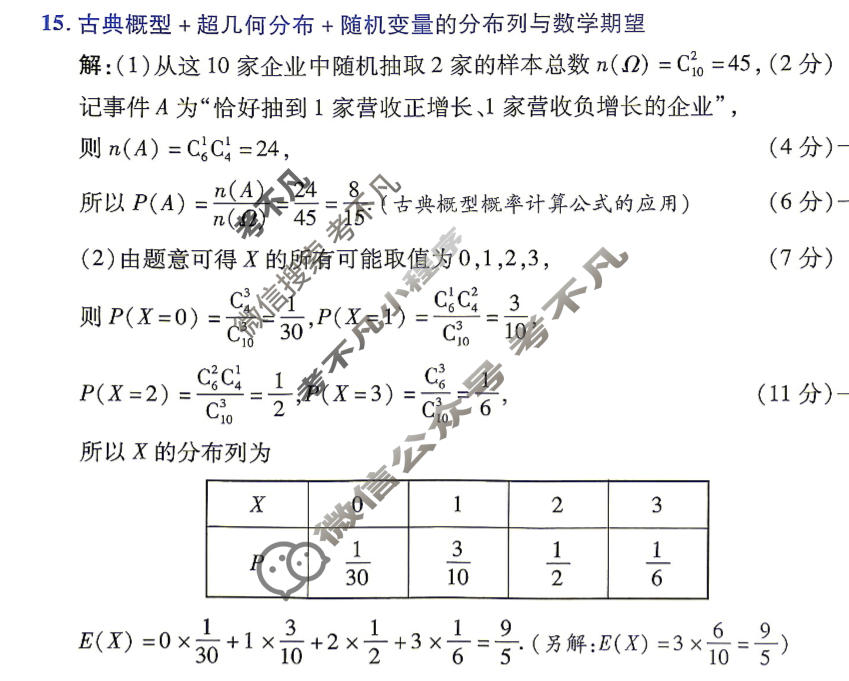 [金考卷·百校联盟]2026届8省名师联合命制高考最后一卷(四)4数学答案