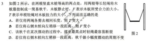 惠州市2026届高三模拟考试(惠州一模)物理试题