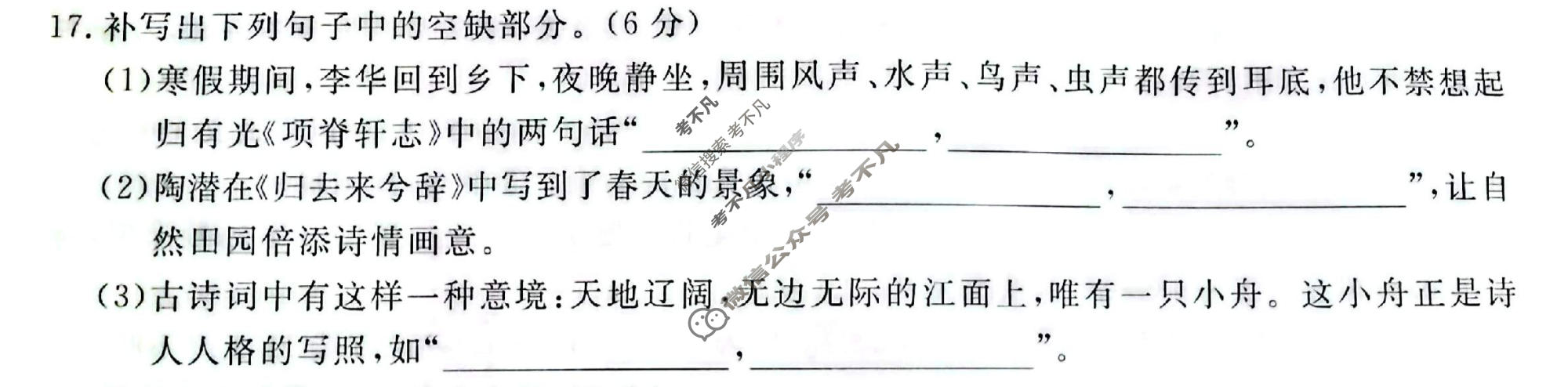高三2026普通高等学校招生全国统一考试·冲刺压轴卷(四)4语文X试题