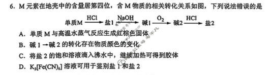 2026年广州市普通高中毕业班综合测试(二)化学B试题