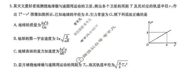 [九师联盟]2026届高三年级四月测试(JX)物理试题