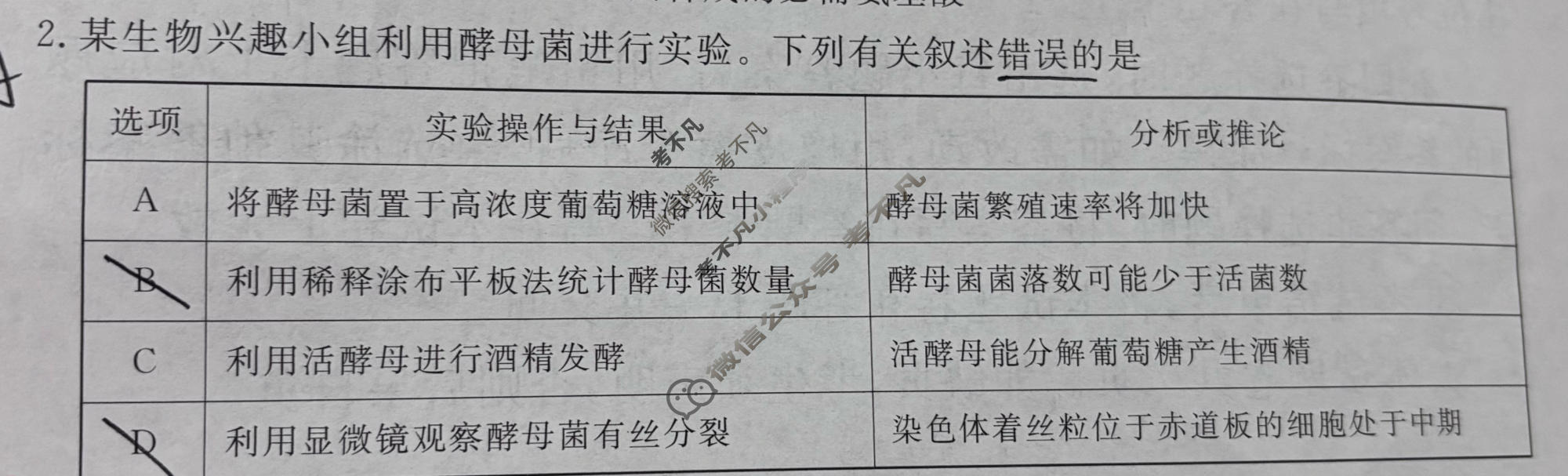 高三2026普通高等学校招生统一考试冲刺卷HN(五)5生物试题