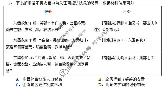 重庆西南大学附属高2026届高考全真模拟(2026年5月)历史试题