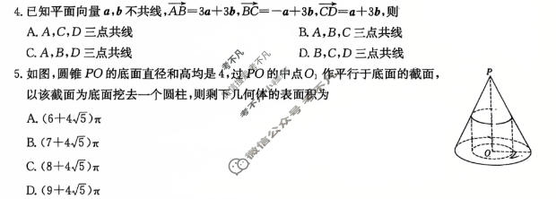 炎德英才 大联考2026届高三下学期模拟卷二(T9)数学试题
