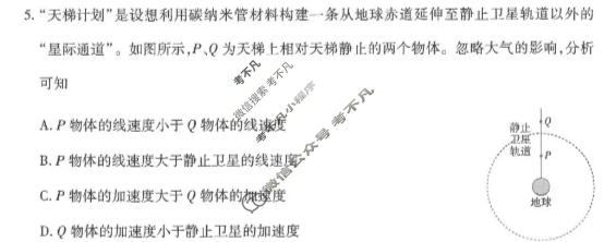 [天一大联考]新乡市2026届高三5月联考物理试题