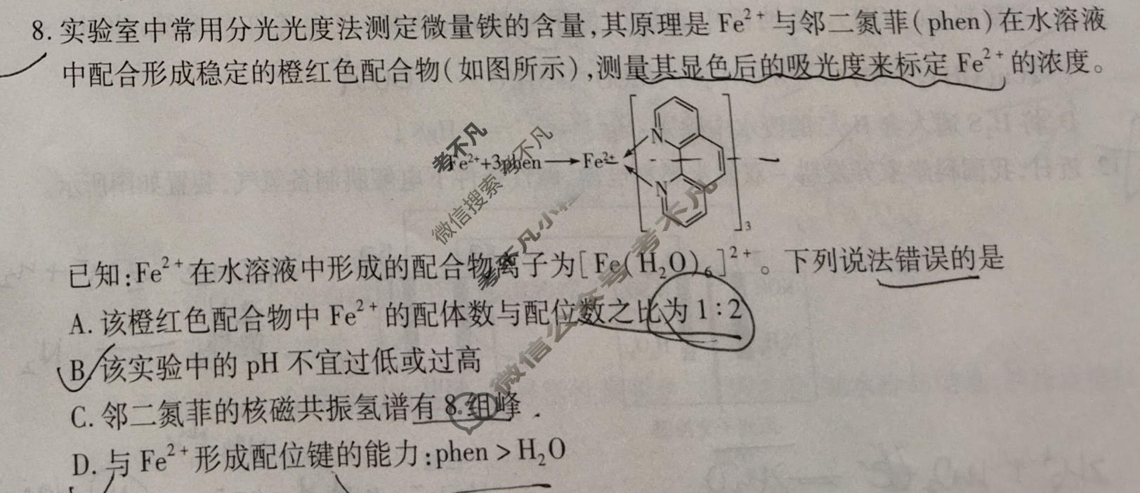 [天一大联考]2026届高三年级5月联考(★★★202605)化学试题