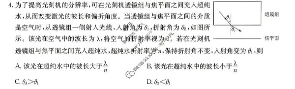炎德英才 大联考2026届高三下学期模拟卷二(T9)物理试题