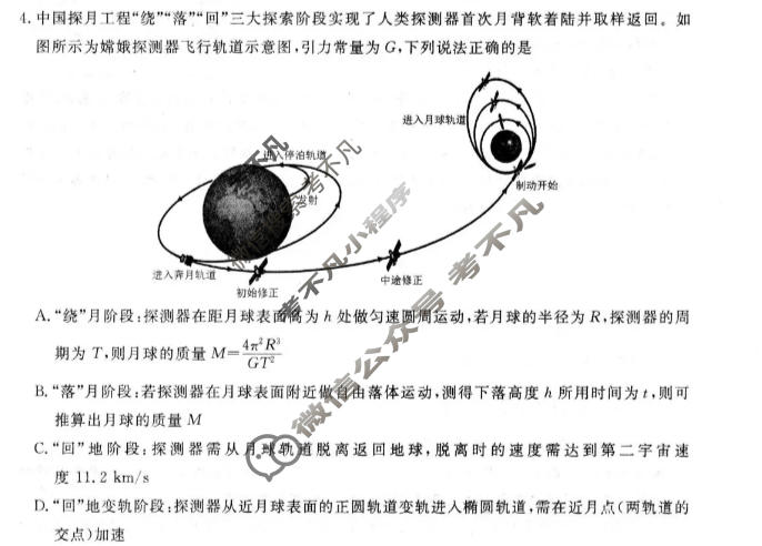 [衡水金卷]广东省2026届高三年级5月份学情调研物理试题