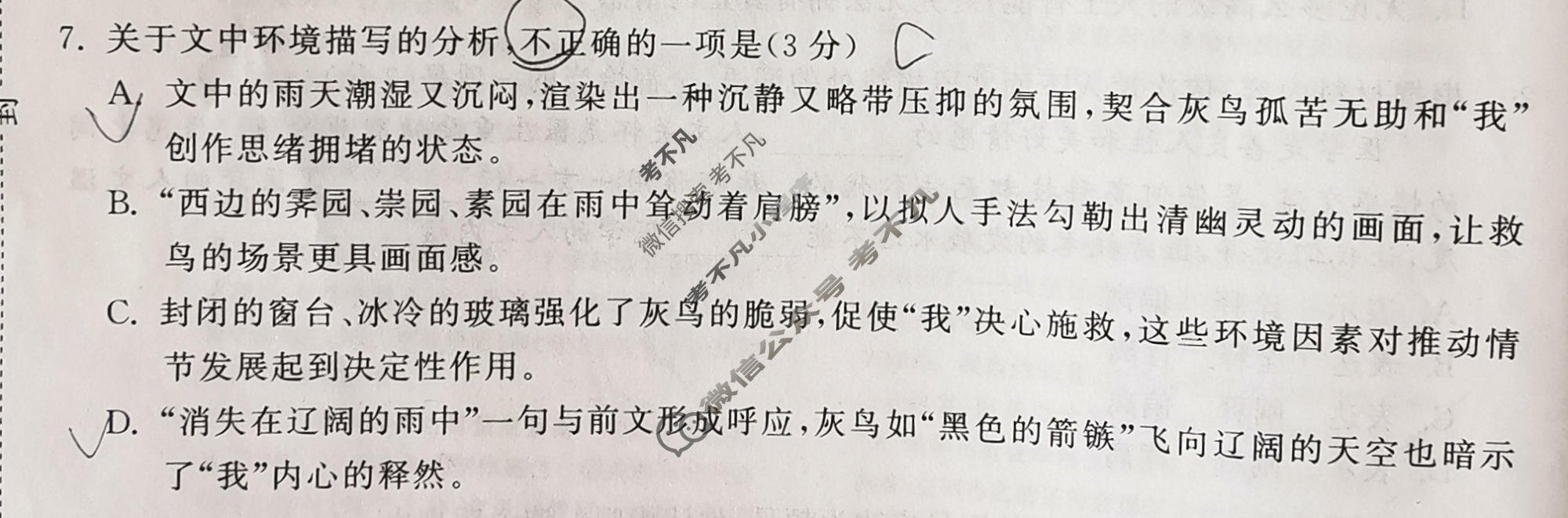 [天舟益考衡中同卷]2026年普通高等学校招生全国统一考试模拟押题卷(二)2·语文B试题
