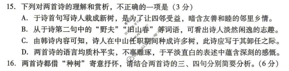潍坊市高考模拟考试(2026.5)语文试题