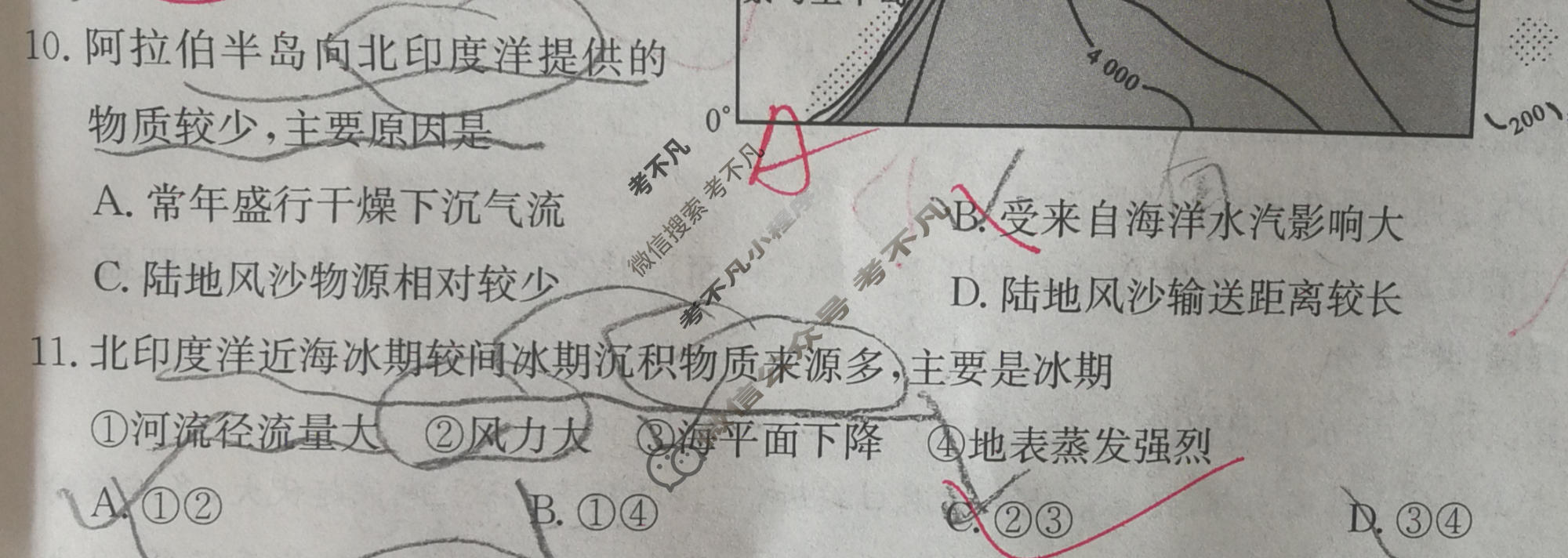高三2026年普通高中学业水平选择性考试猜题信息卷(二)2地理B1试题