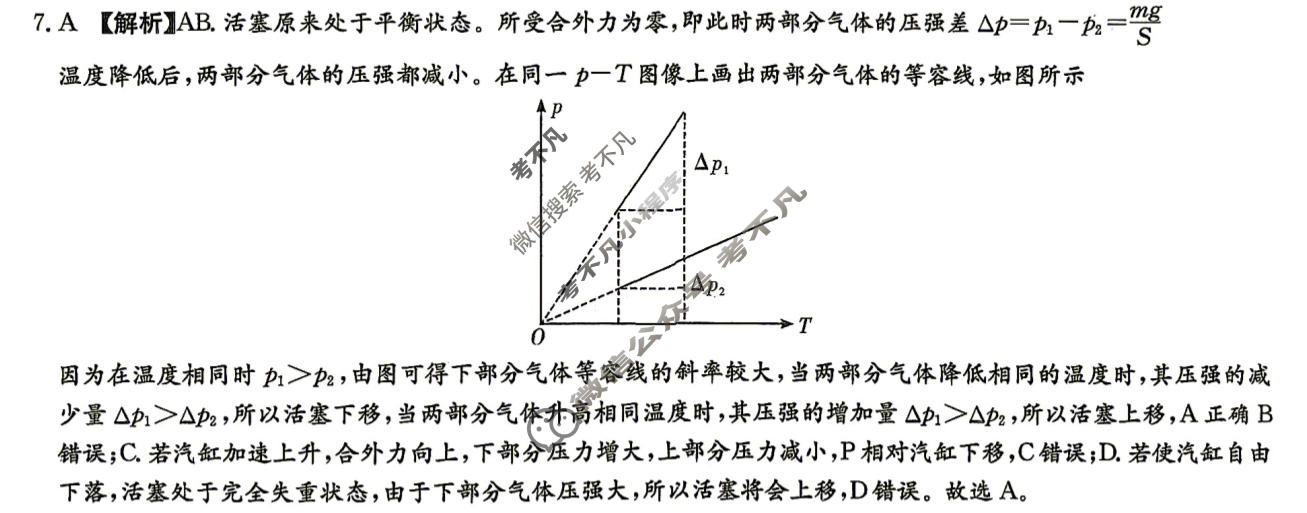 炎德英才大联考(附中版)湖南师大附中2027届高三检测(一)(27T)物理答案