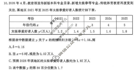 济南市2026-2027学年上学期高中三年级摸底考试数学试题