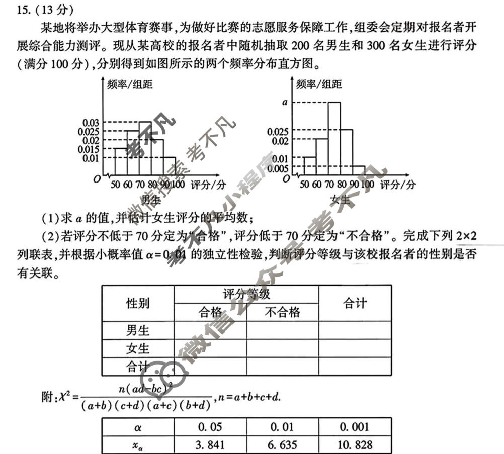 武汉市2027届高中毕业生九月调研考试(9.16)数学试题