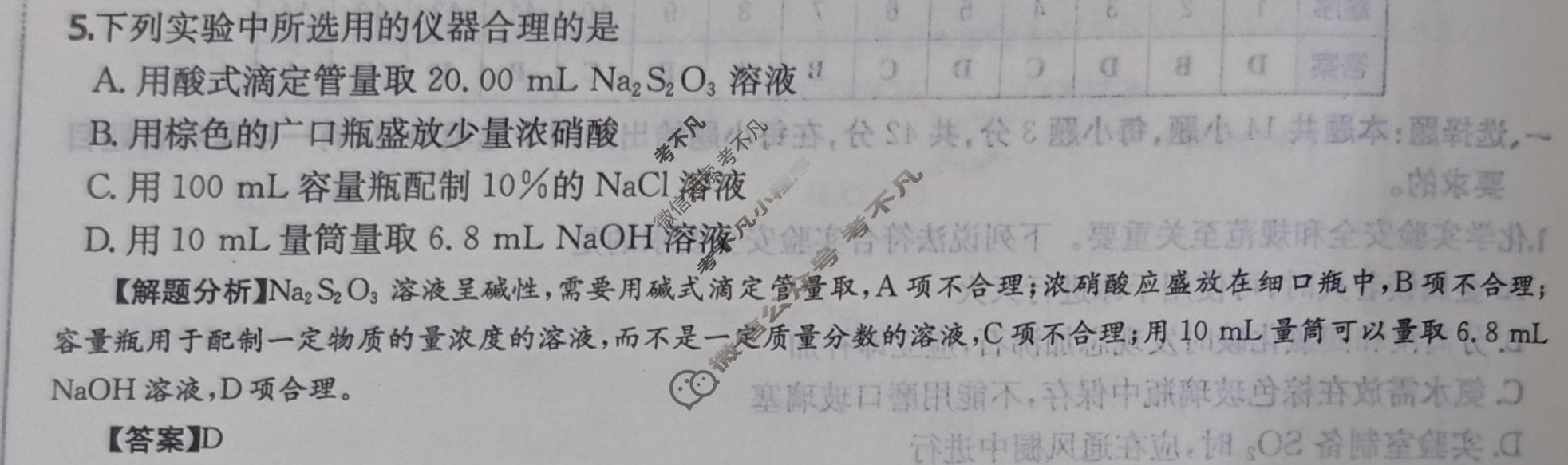 2027年全国100所名校高三单元测试示范卷[27·G3DY(新高考)·化学-R-必考-QGA]化学(二十一)21答案