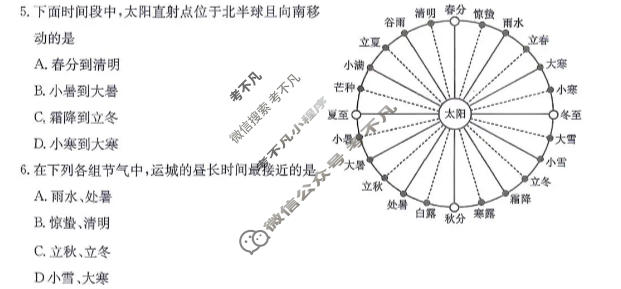 [华师联盟]河南省2026-2027学年高三10月质量检测地理试题