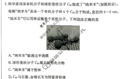 [炎德英才大联考]长沙市一中2026年秋季高一10月联考(Q)化学试题